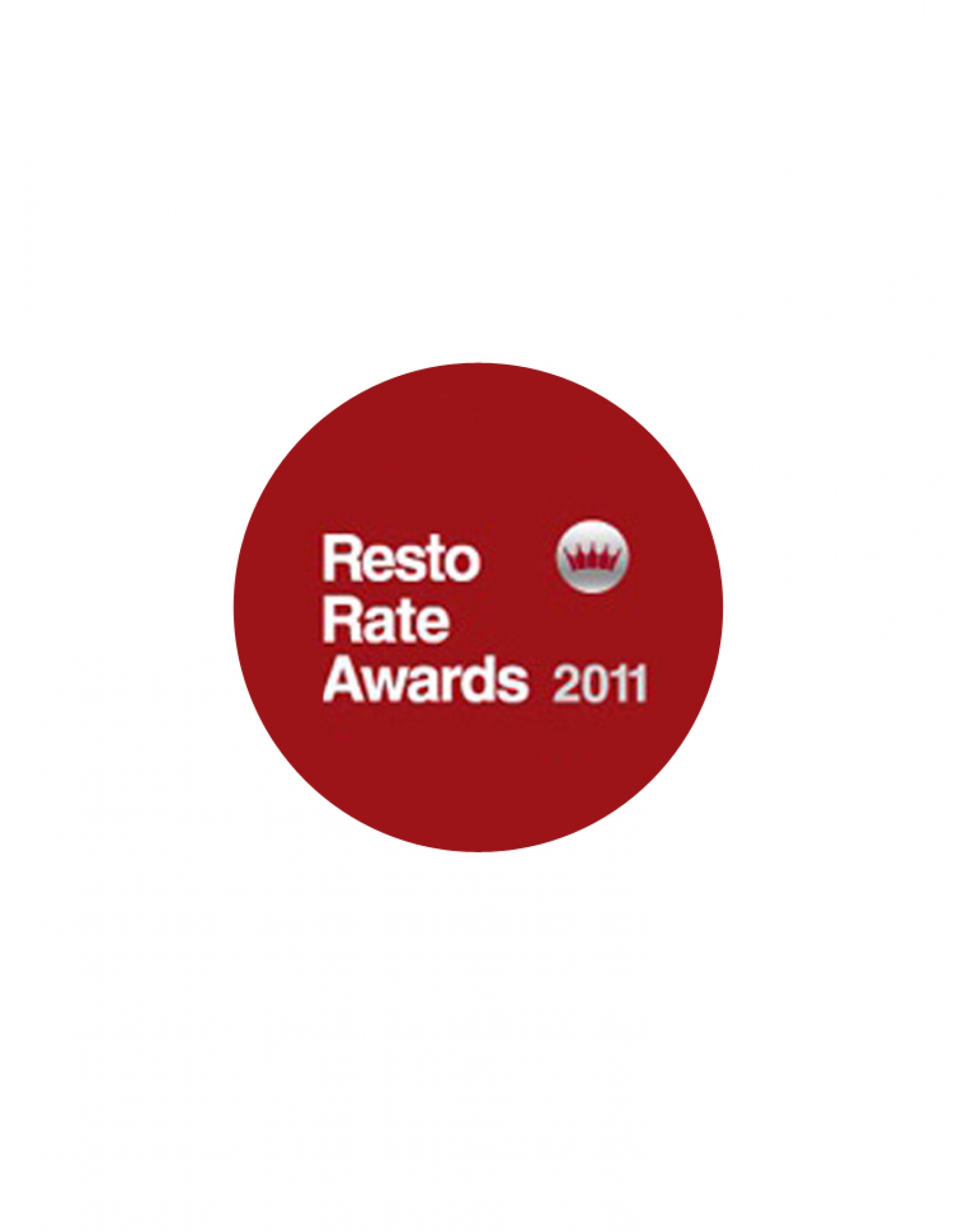 RESTO RATE AWARDS 2011 WINNER