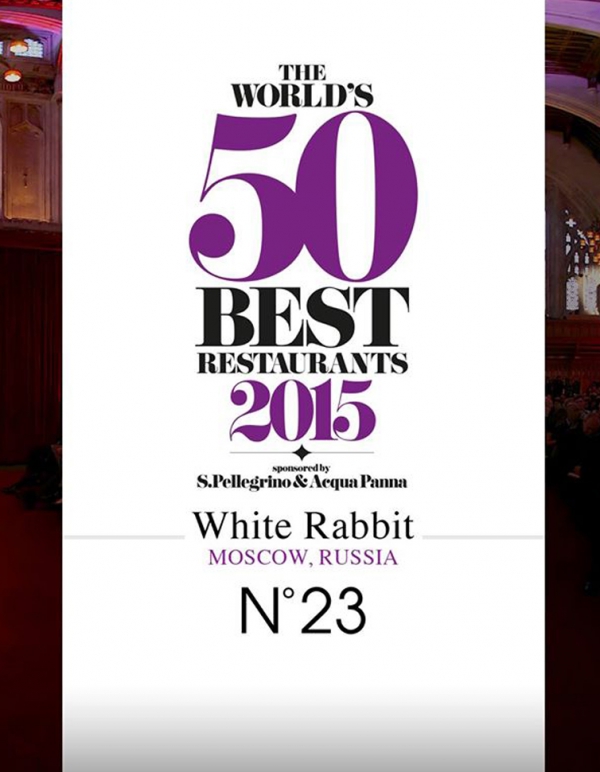 WHITE RABBIT RESTAURANT: NUMBER 23 IN THE WORLD’S 50 BEST RESTAURANTS!